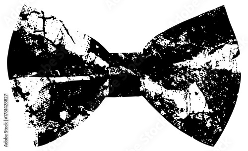 Bow tie texture in a formal setting