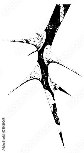 Fracture Breaks Glass Texture