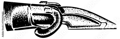 Welding goggles protect eyes during fabrication