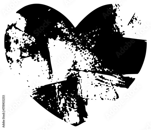 Abstract Shape Texture in Graphic Design