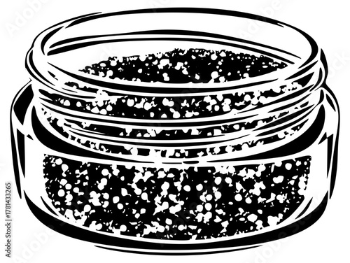 Caviar presents luxury in culinary presentation