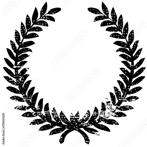 Laurel wreath celebrates victory in ancient ceremony