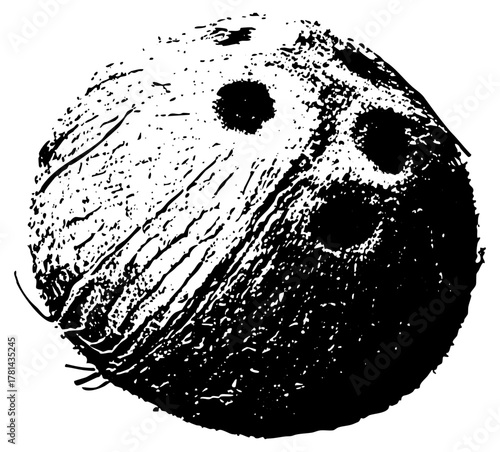 Bowling ball texture in a sports alley