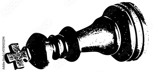 Chess piece strategy in competition