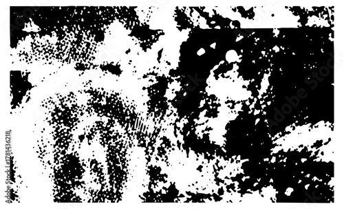 Abstract shapes interact dynamically in a composition