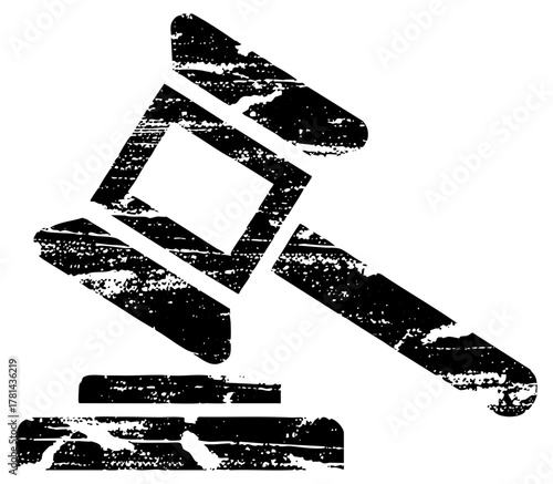 Gavel Strikes Justice in Legal Proceedings