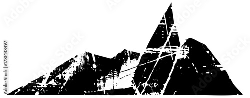 Mountain Range Illustrates Majesty in Wilderness