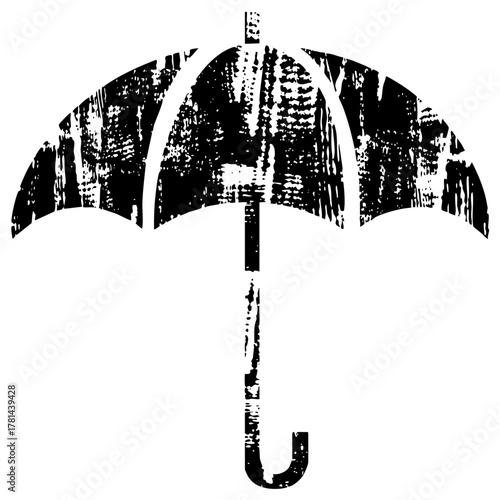 Umbrella protects against weather in a season