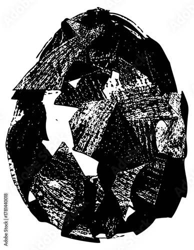 Abstract head explores geometry