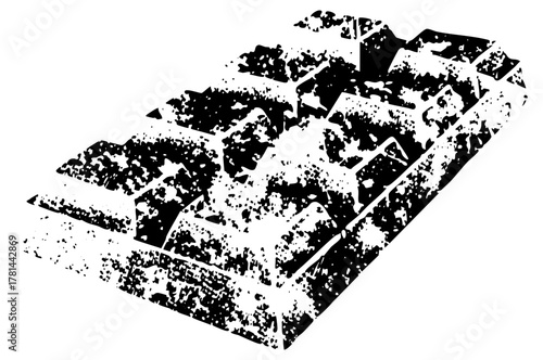 Tire tracks reveal movement terrain