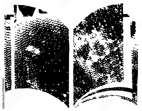 Open Book Reveals Knowledge in Abstract Illustration