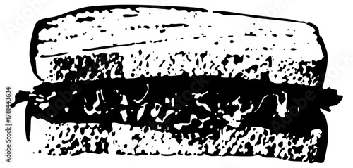 Sandwich Illustrates Freshness in a Culinary Setting