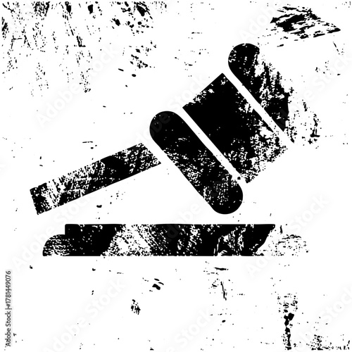 Gavel Strikes Down Justice in Courtroom