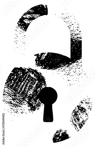 Face Portrait Reveals Identity in Abstract Design