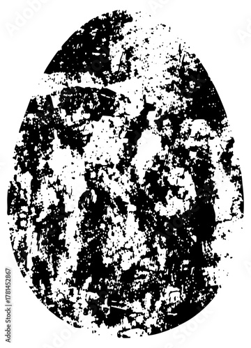 Grunge texture decay within abstract design