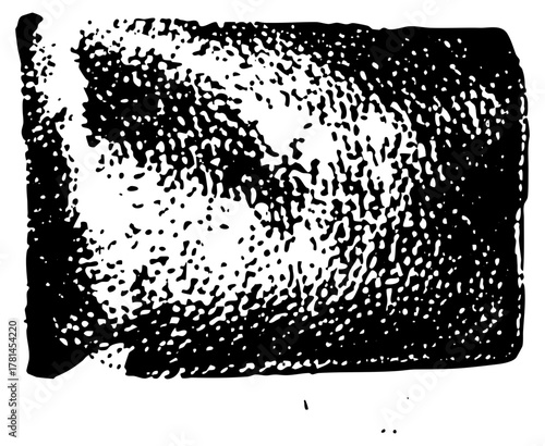 Bread loaf texture in a bakery