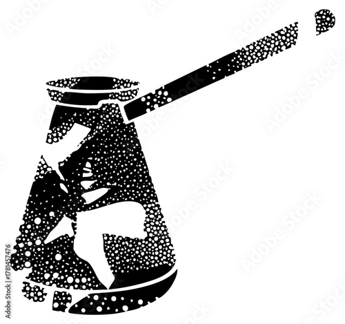 Coffee Pot Brewing Aroma in Kitchen