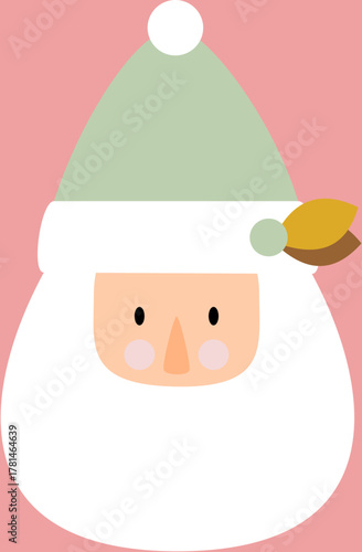 Santa ,Santa Klaus, Santa Claus, Christmas,svg, paper cut, silhouette, Cricut, school, kids , Decoration, cut file , vector, pattern