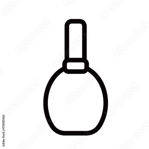 ネイルポリッシュボトルのアイコン