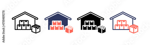 Storehouse multiple icon