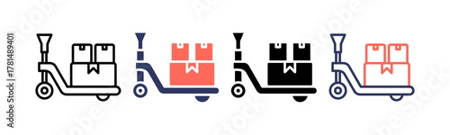 Lift Cart multiple icon