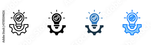 Successful Techniques icon multiple style 