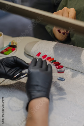 Close-Up Manicure Process