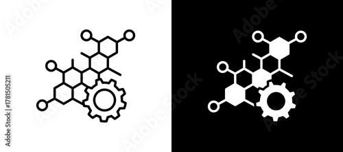 Biomaterials multistyle icon