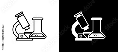 Laboratory multistyle icon
