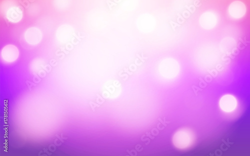 Pink and Purple Bokeh Light Background with Soft Glow Effect, Abstract Pastel Blur Design for Romantic and Dreamy Style, Background decoration
