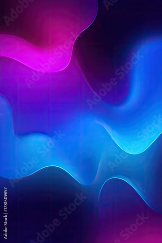 Abstract Neon Gradient Background Design