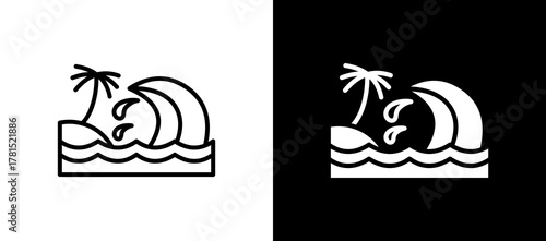 Tsunami multistyle icon