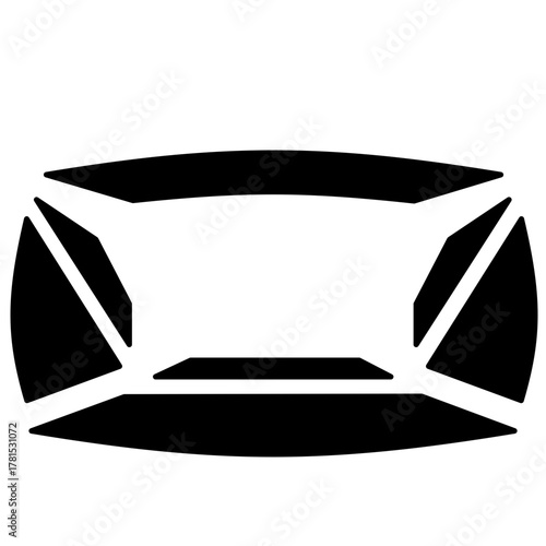 Stadium Enterance Icon - Solid
