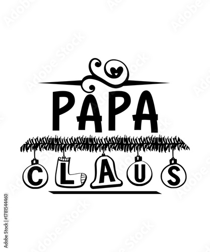 papa claus svg