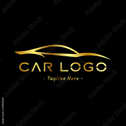 Majestic logo design representing a luxury, premium, and elegance auto dealership. Premium car brands highlighting opulence and sophistication.