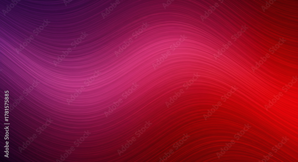 Obraz premium Stunning gradient blend of vibrant magenta and deep red creating a dynamic, flowing abstract texture for modern design projects