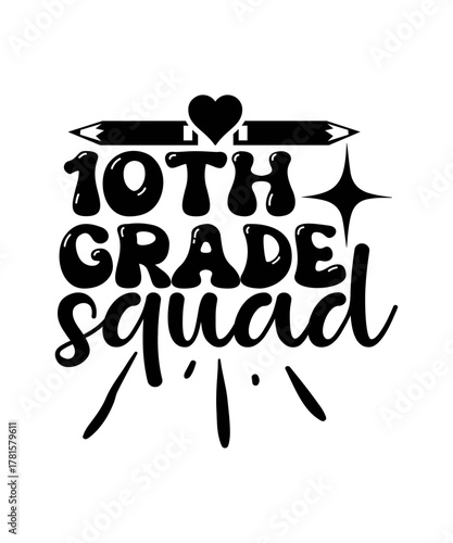 10th grade squad svg