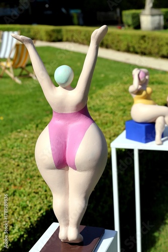 Cuadro en lienzo Baigneuses