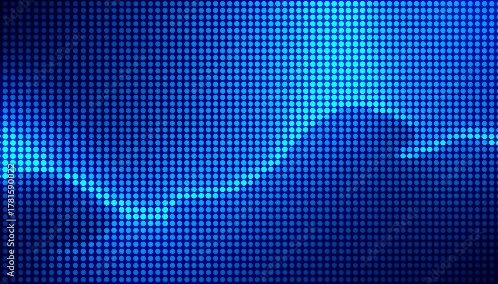 Fototapeta premium Abstract blue halftone pattern representing a business concept, modern, progress