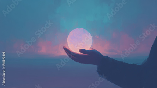 静かな祈り・願いのイメージ