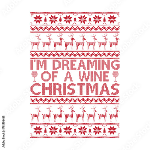 ugly Christmas sweater svg