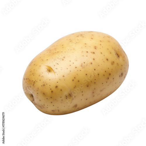 Potato Isolated on White