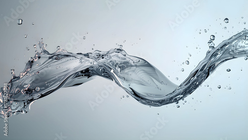 The grace of moving water, the rolling waves create a captivating display of the beauty and power of nature.