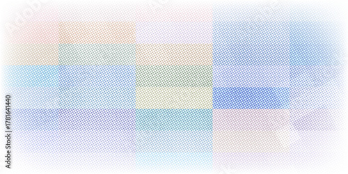 Vibrant striped halftone grainy background, ideal for retro, pop art, and modern graphic designs