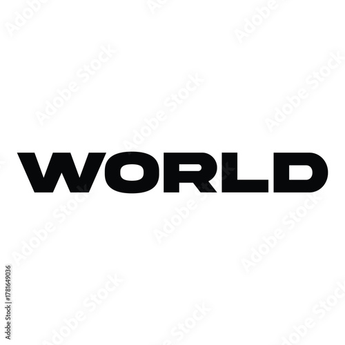 World Typography T-shirt Design