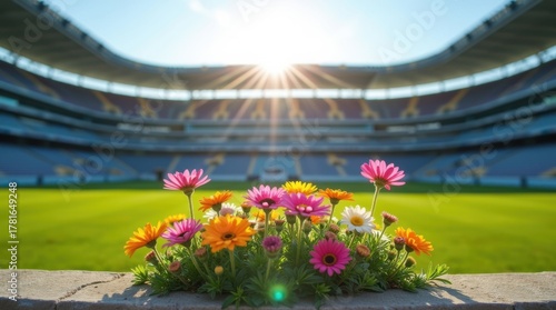 Fototapeta Naklejka Na Ścianę i Meble -  spring flowers in the garden