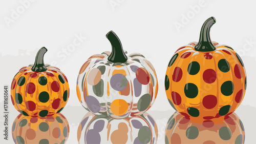 Pumpkin on white background isolated autumn harvest vegetable