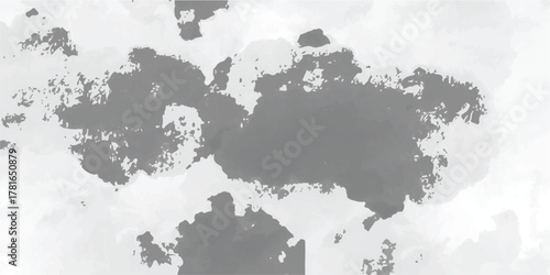 Abstract grunge world map vector illustration with distressed earth texture