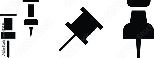 Location pin icon Set of map pin location icons. Modern map markers. Map pin place marker. Location icon. Map marker pointer icon set.