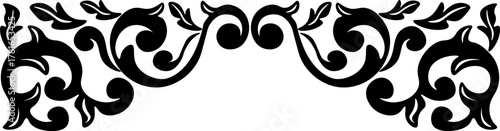 traditional pattern of sumatera. floral pattern with dark color